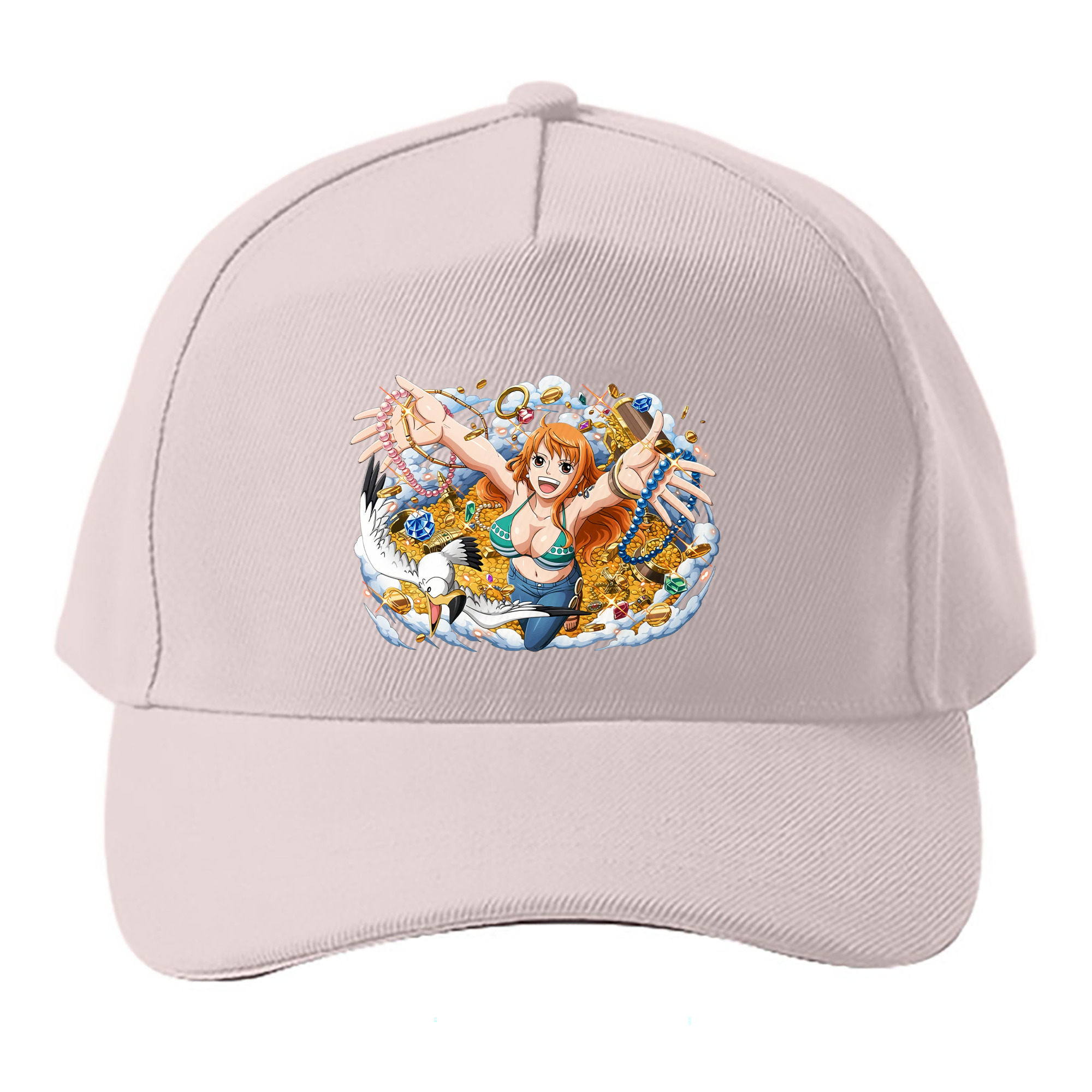 （画像用） ワンピース ナミ ONE PIECE Nami ベースボールキャップ 綿100％ 男女兼用 帽子 スポーツ